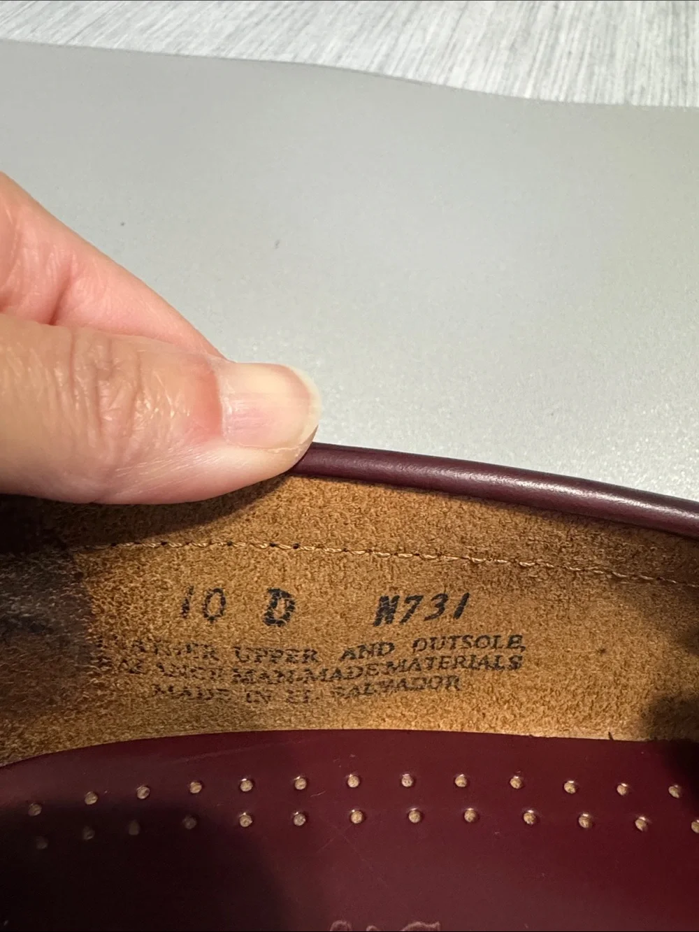 G.H. Bass Weejuns Leather Penny Loafers men’s 10 in Burgundy Oxblood
